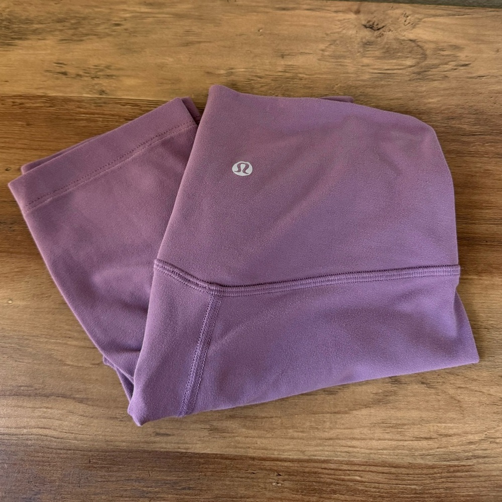 19” Smoked Mulberry Lululemon Align Pant II Size 4